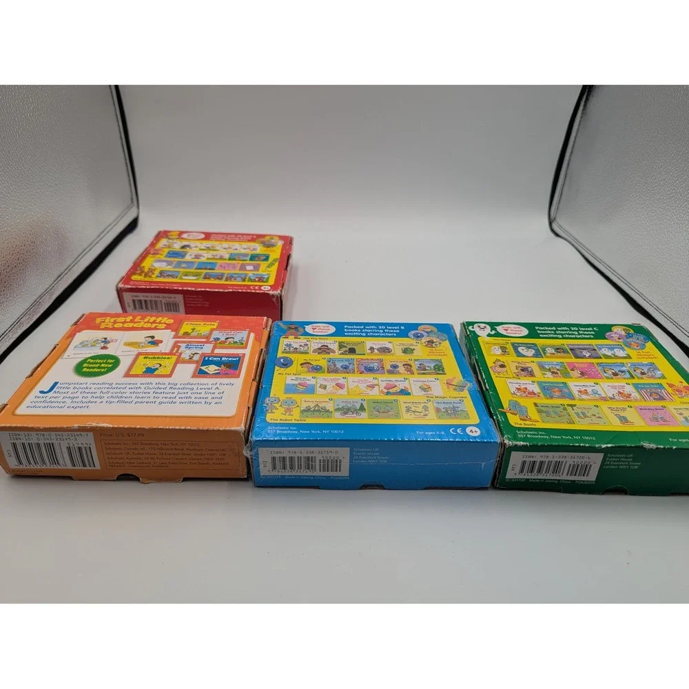 Scholastic Buddy Readers & First Little Readers Box Set Levels A B C Mixed Lot